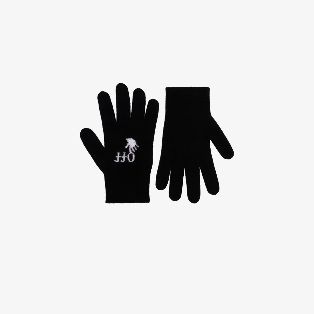 off white gloves