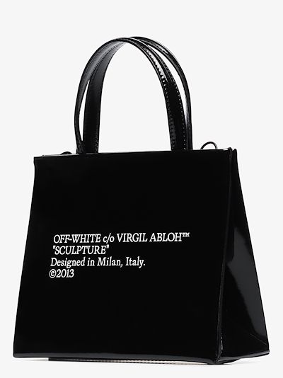 off white mini box bag