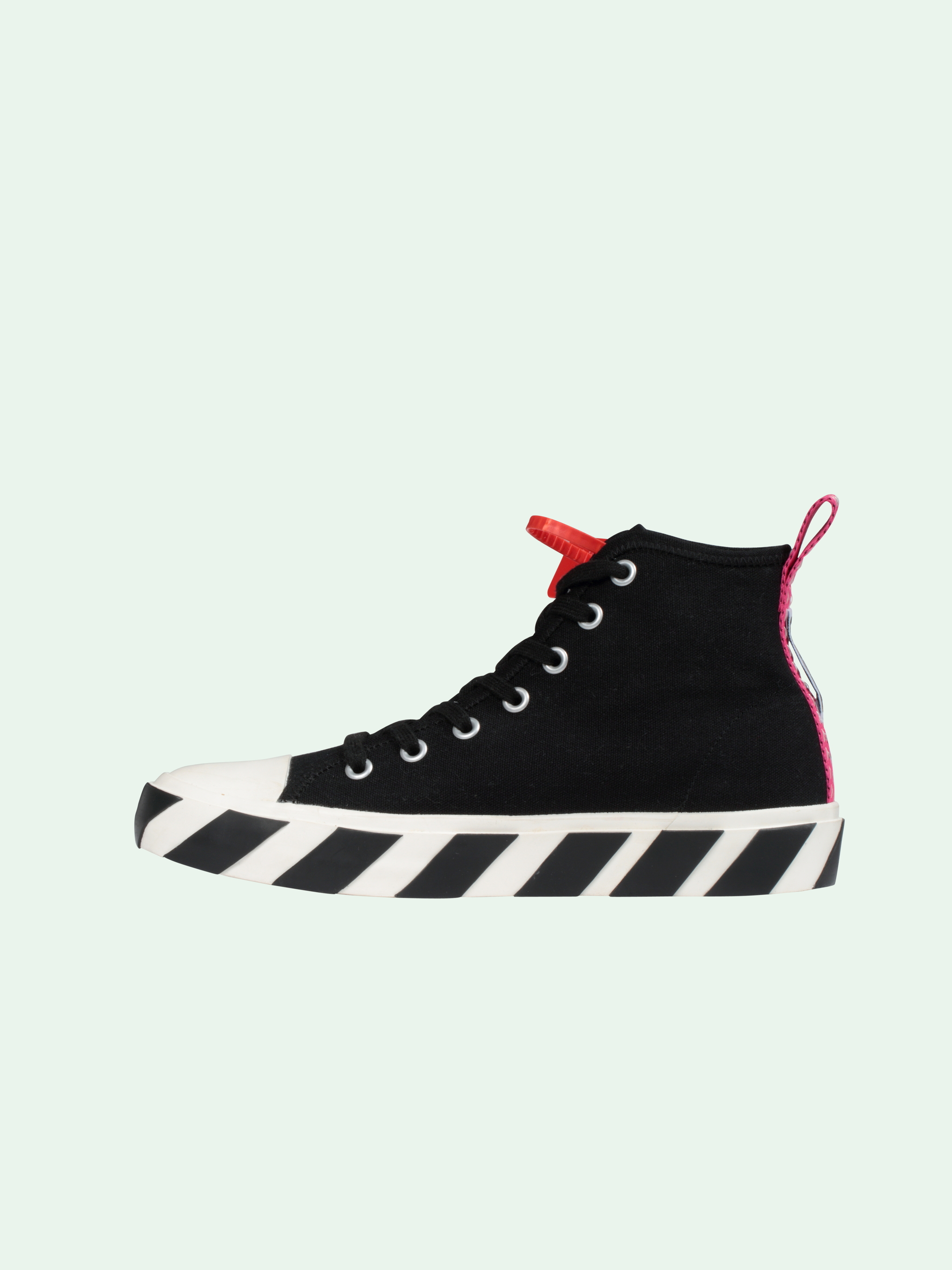 off white sneakers all black