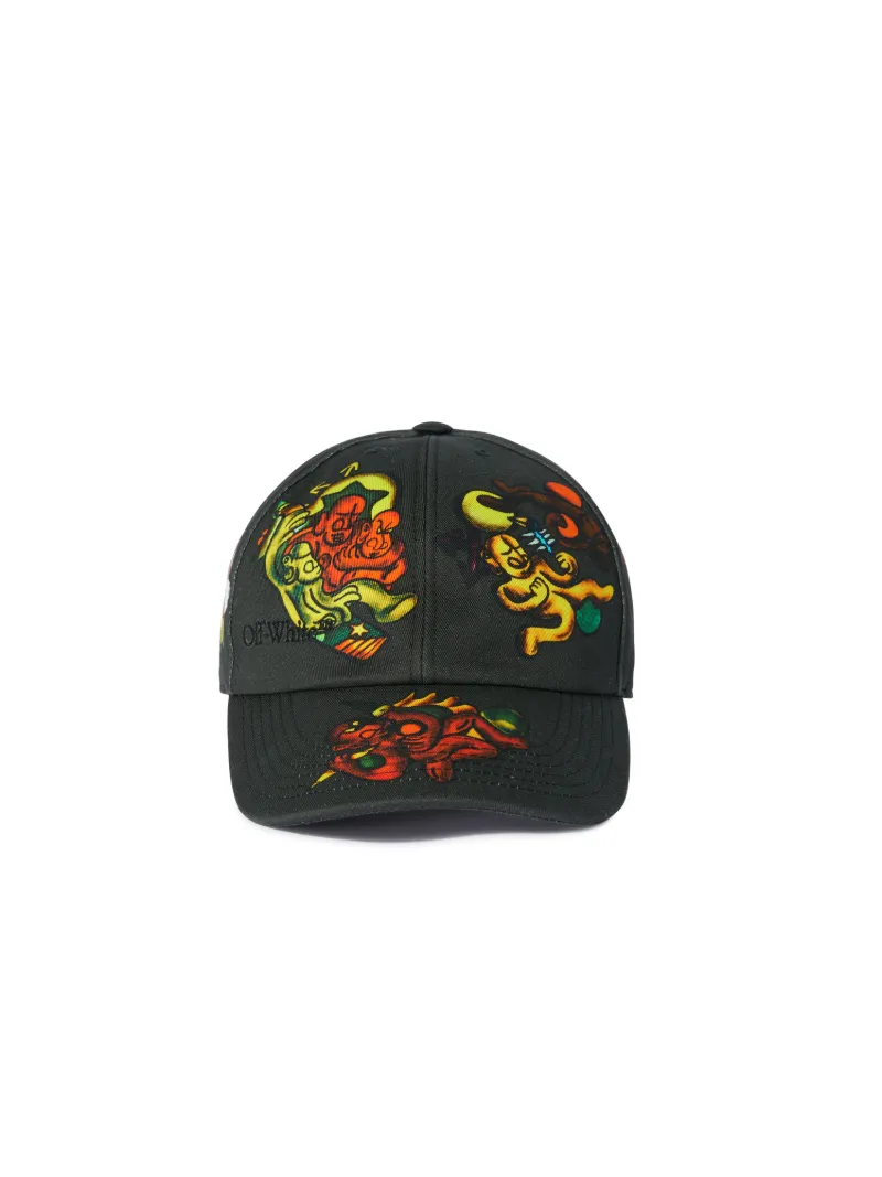 BLACK NANA BASEBALL CAP