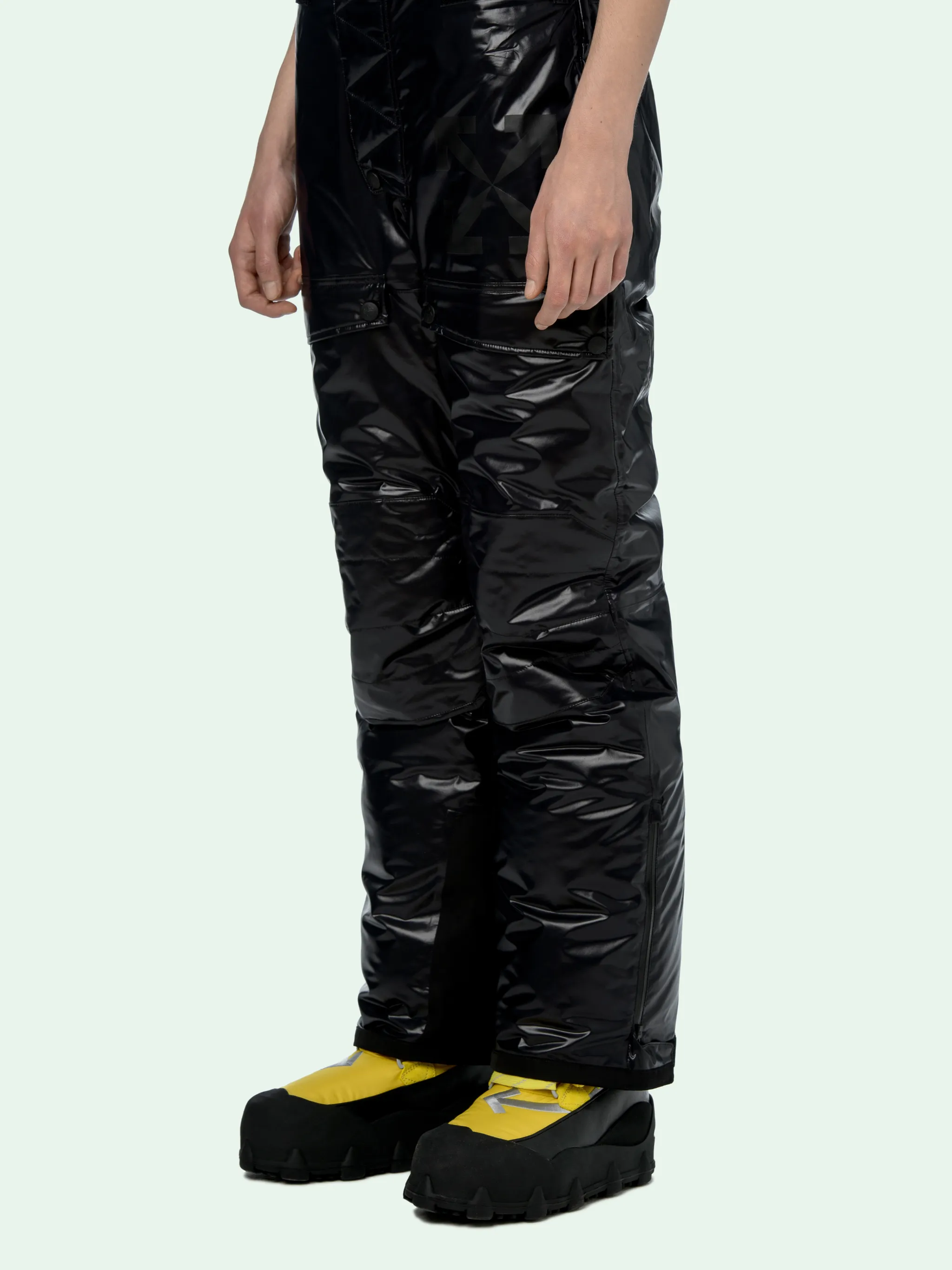 BLACK PUFFER SKI PANTS - Off-White 