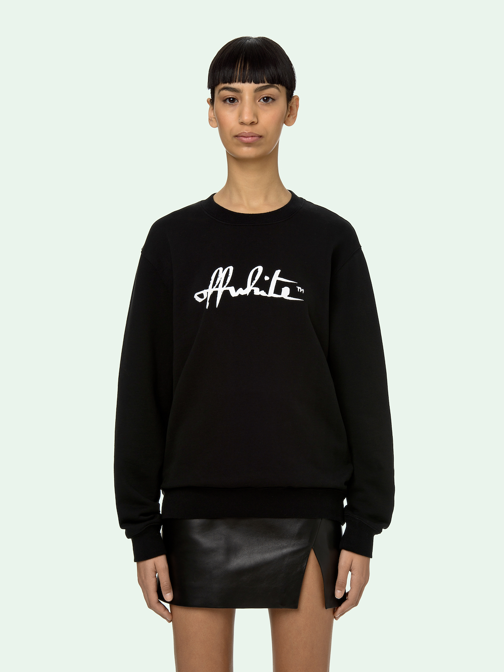 BLACK SCRIPT SWEATSHIRT secondary image