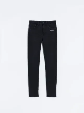 Off white 2025 black skinny jeans