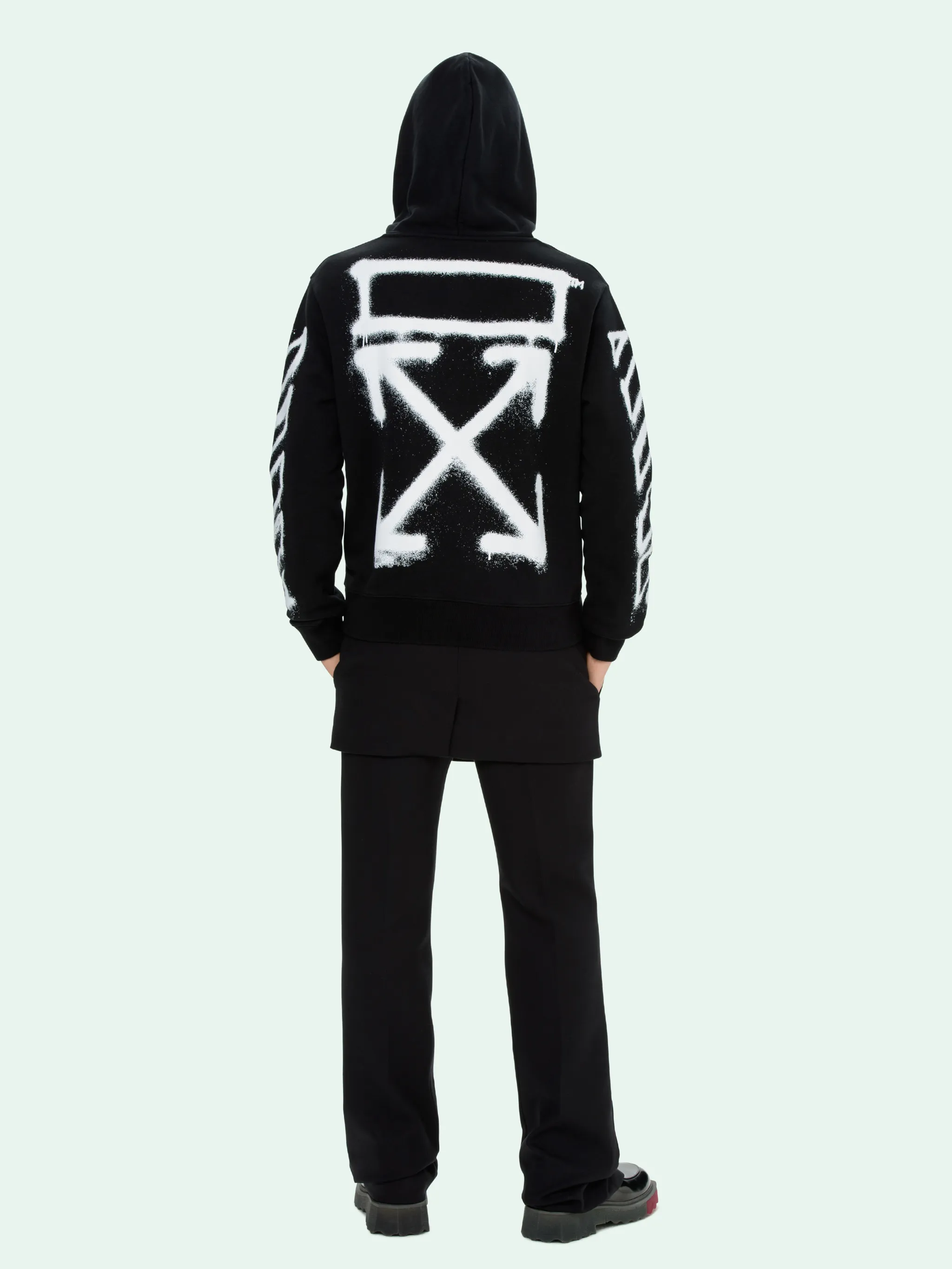 off white marker hoodie
