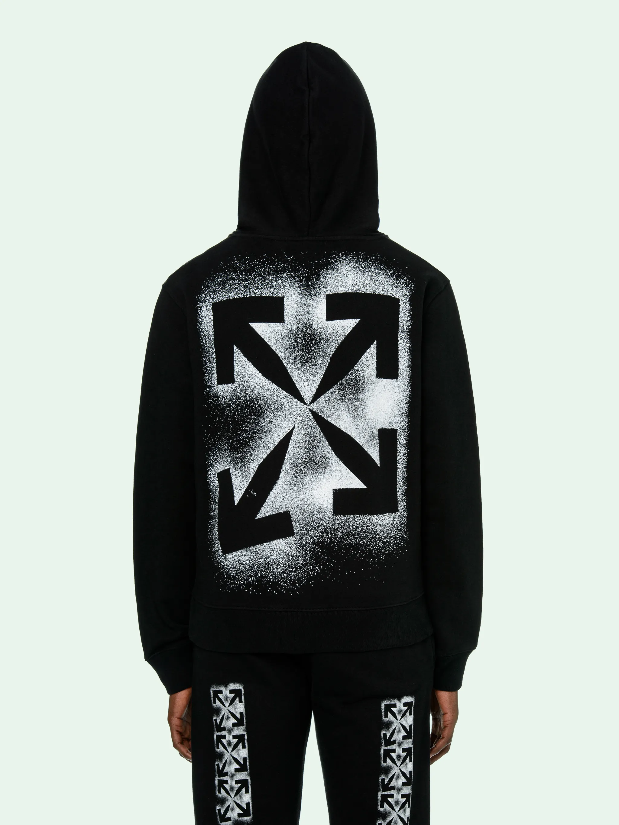 offwhite hoodie black