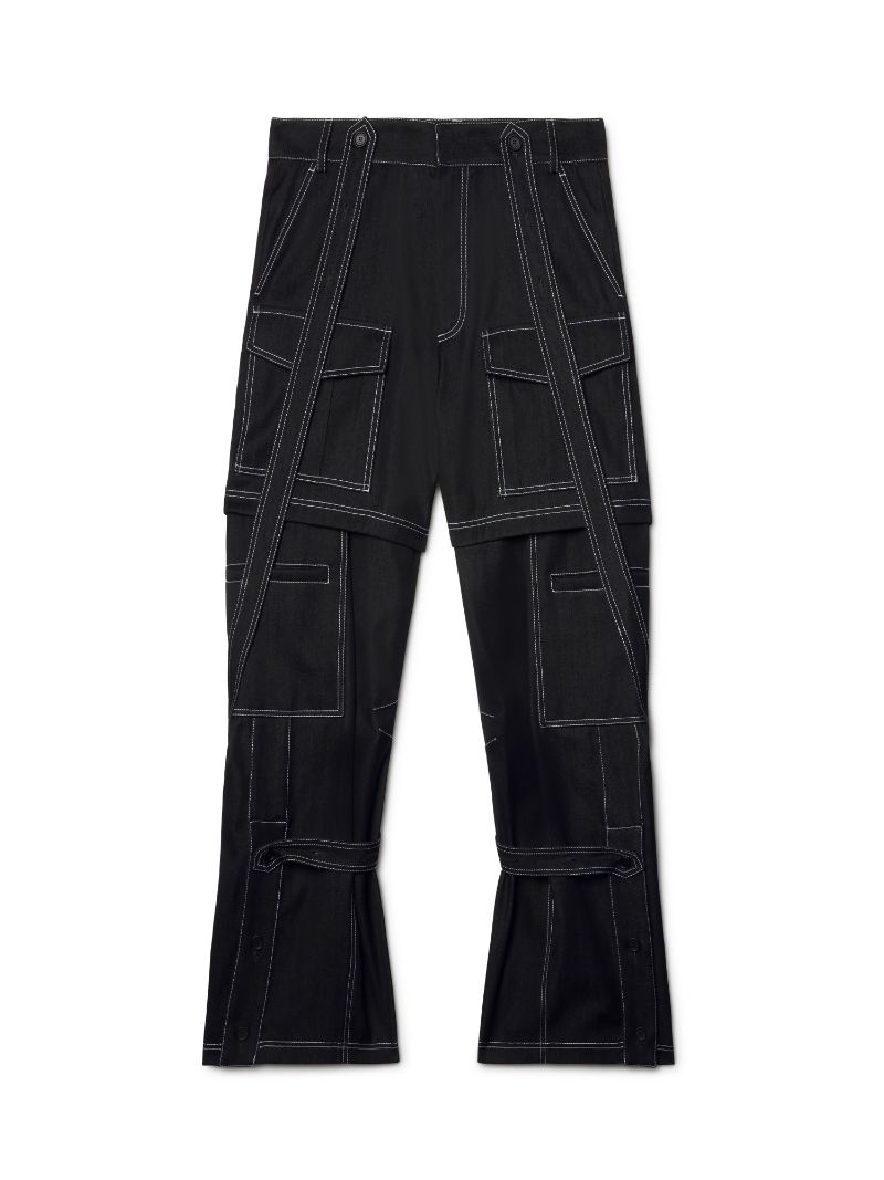 Off white black cargo pants best sale