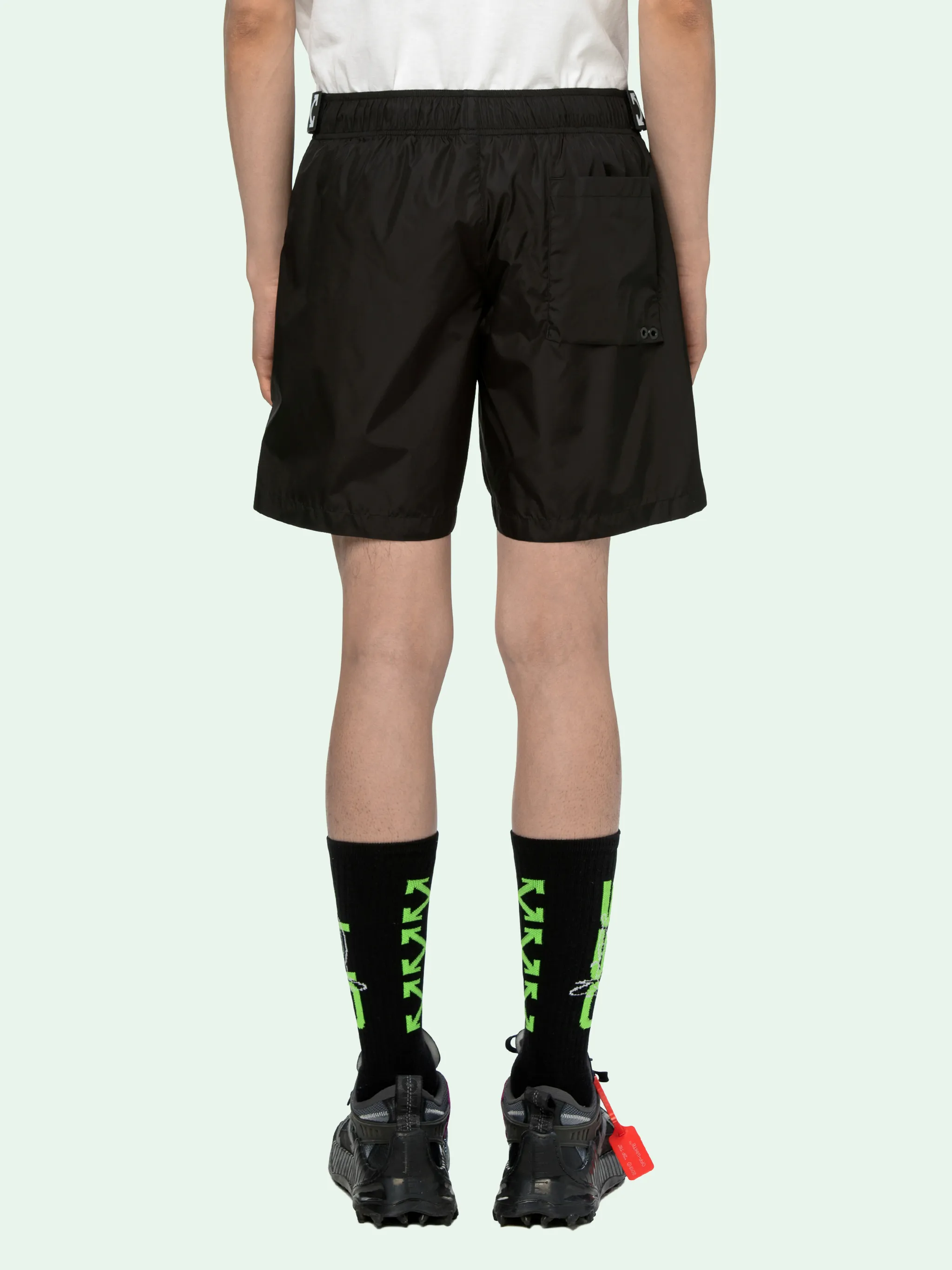 BLACK SWIM SHORTS - Off-White 