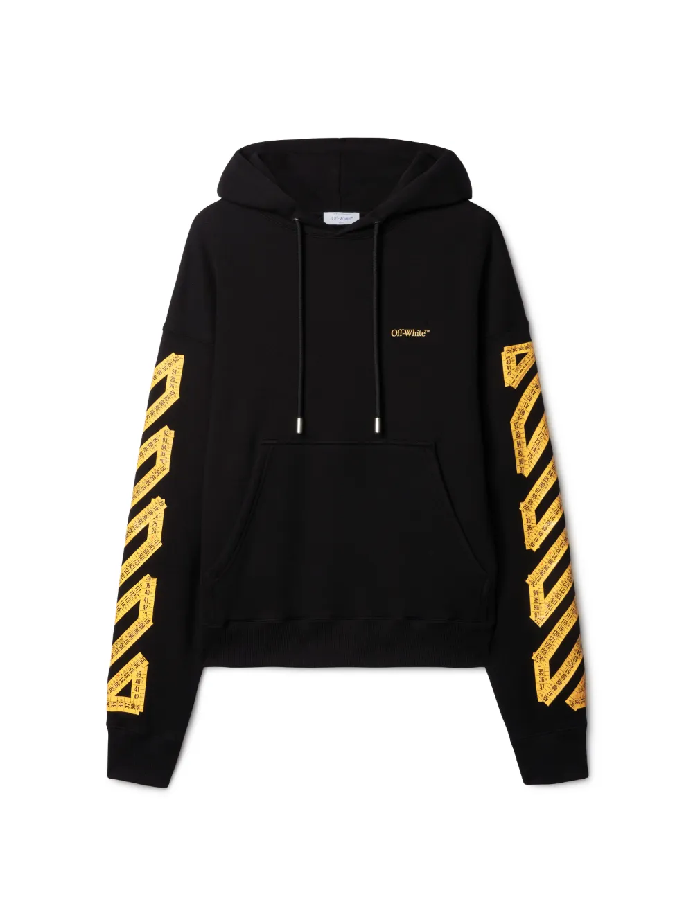 BLACK TAPE ARROW HOODIE