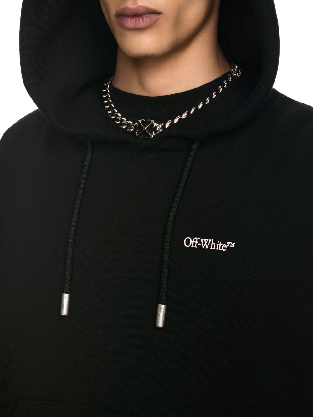 BLACK VANISH ARROW OVER HOODIE in black | Off-White™ Official US