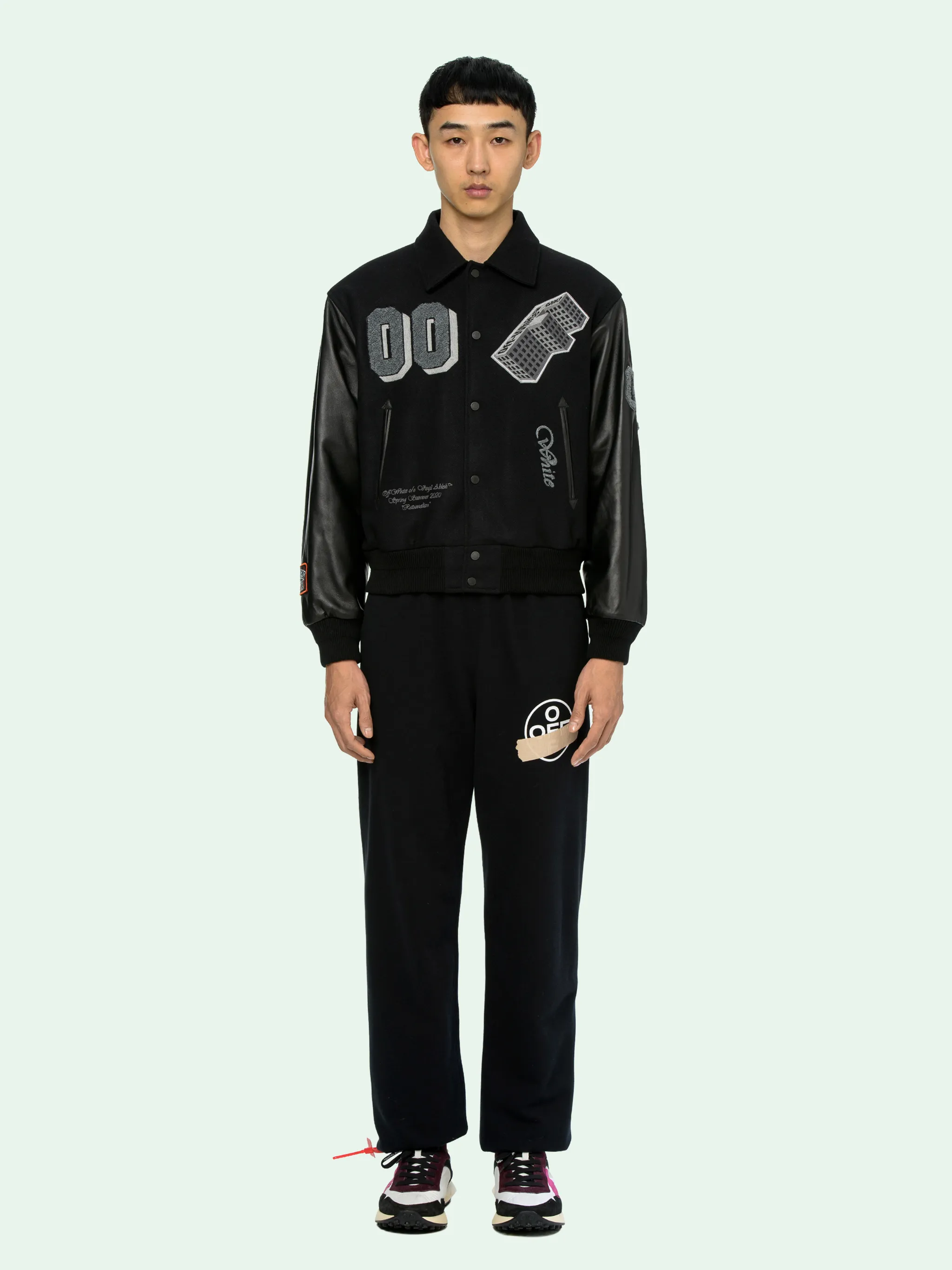 off white black jacket