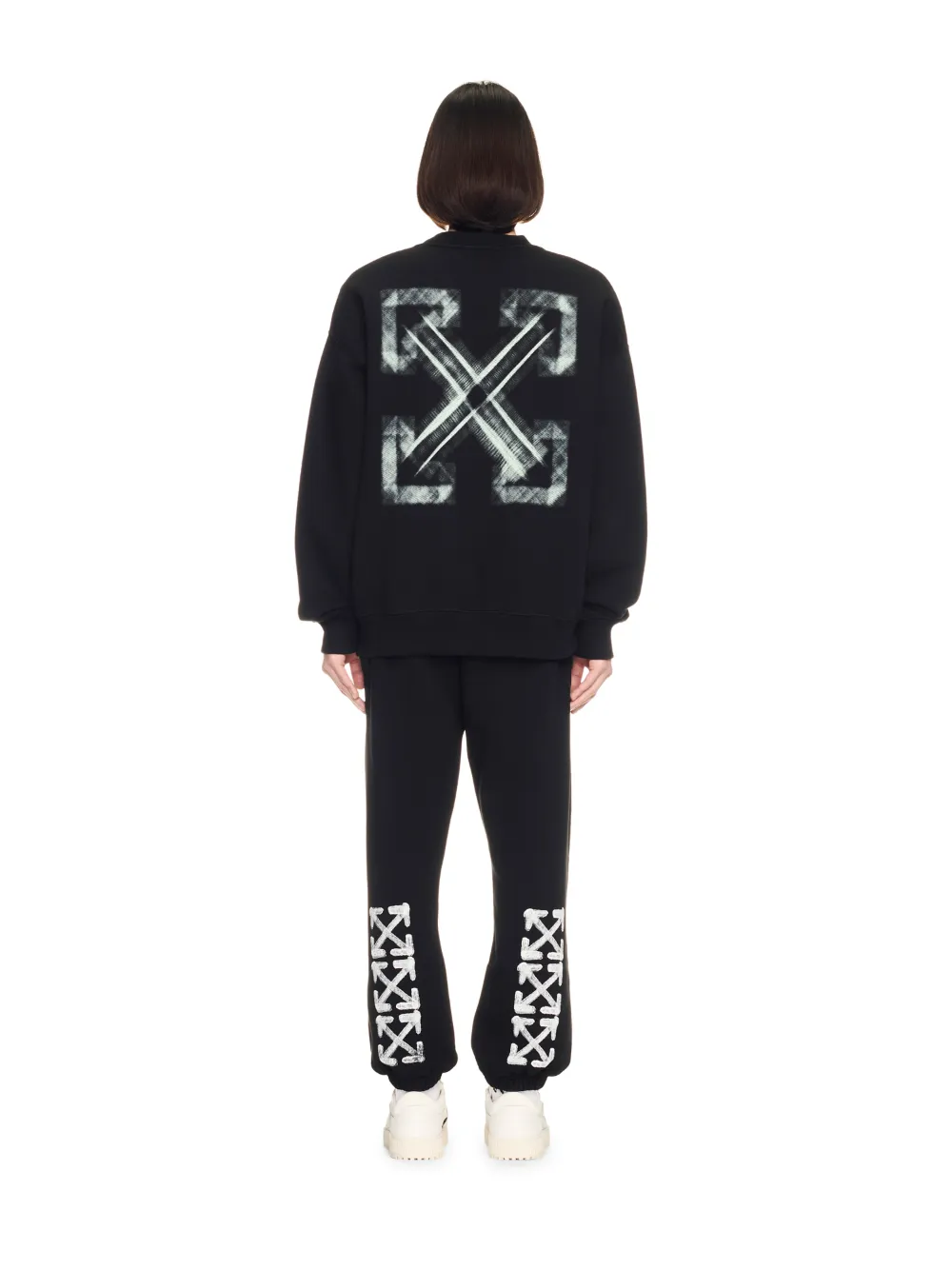 BLACK VIBE ARROW SWEATSHIRT