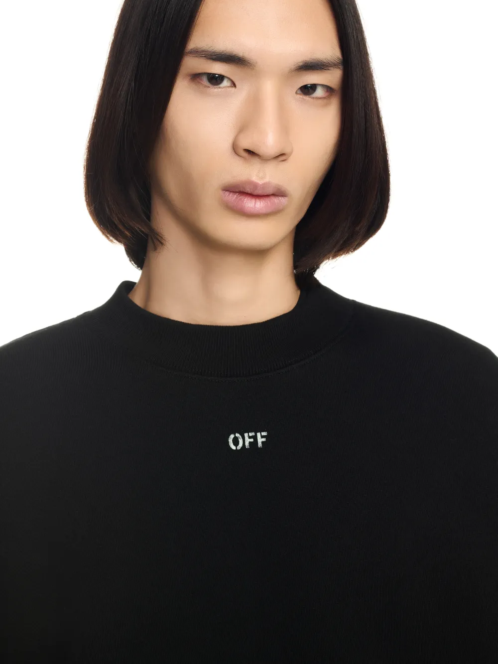 BLACK VIBE ARROW SWEATSHIRT