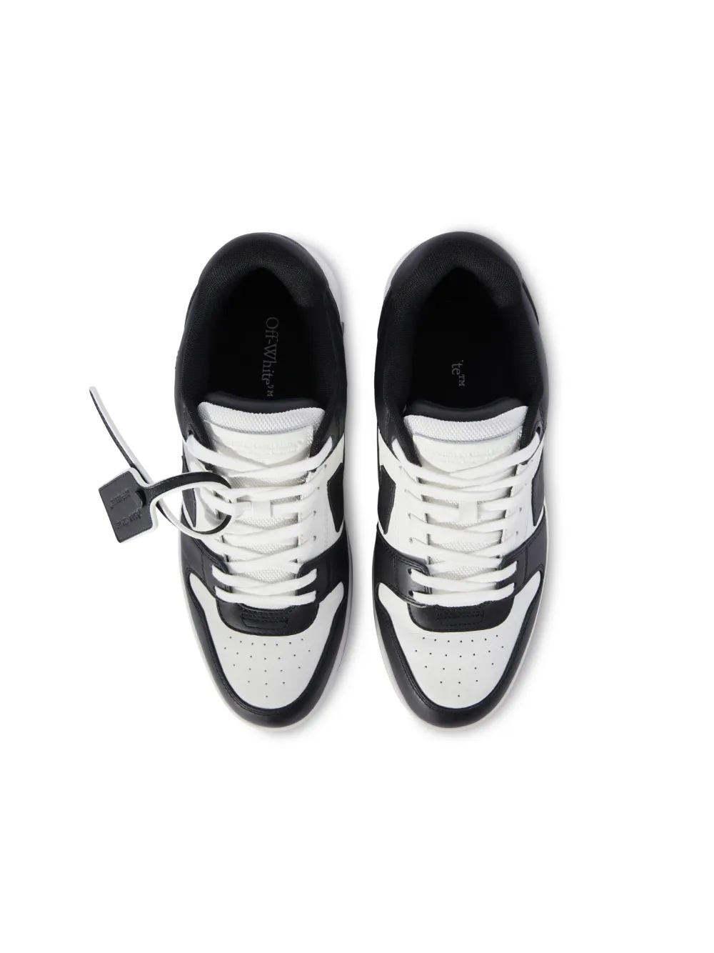 Off white black and white shoes hotsell