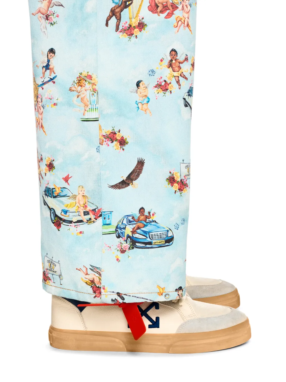 BLAUE VULKANISIERTE VINTAGE SNEAKER