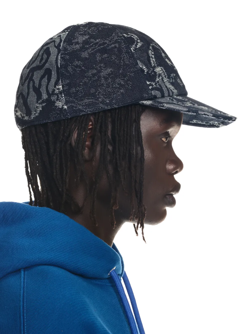 BLUE CAMO DENIM BOXY CAP in blue | Off-White™ Official US