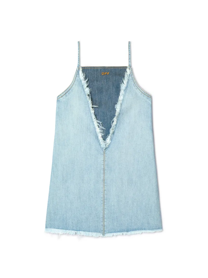 BLUE DENIM DOLL DRESS