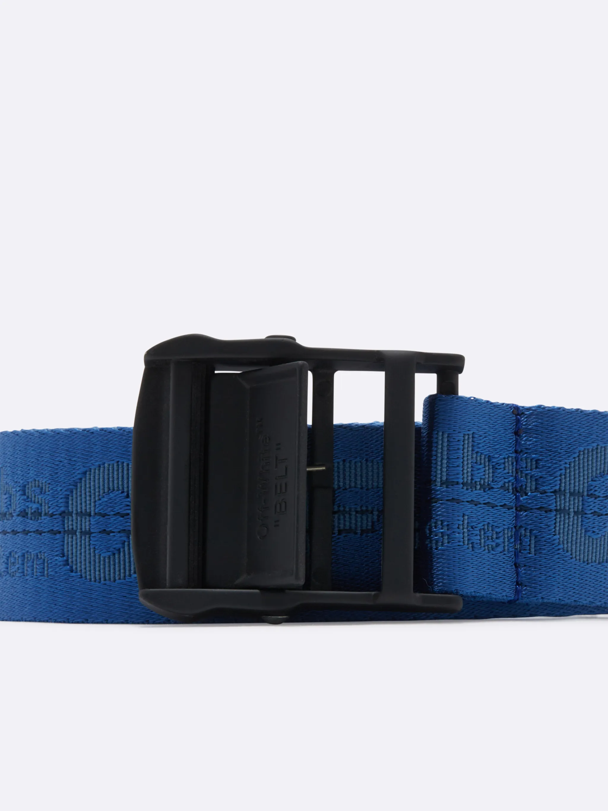 off white belt blue