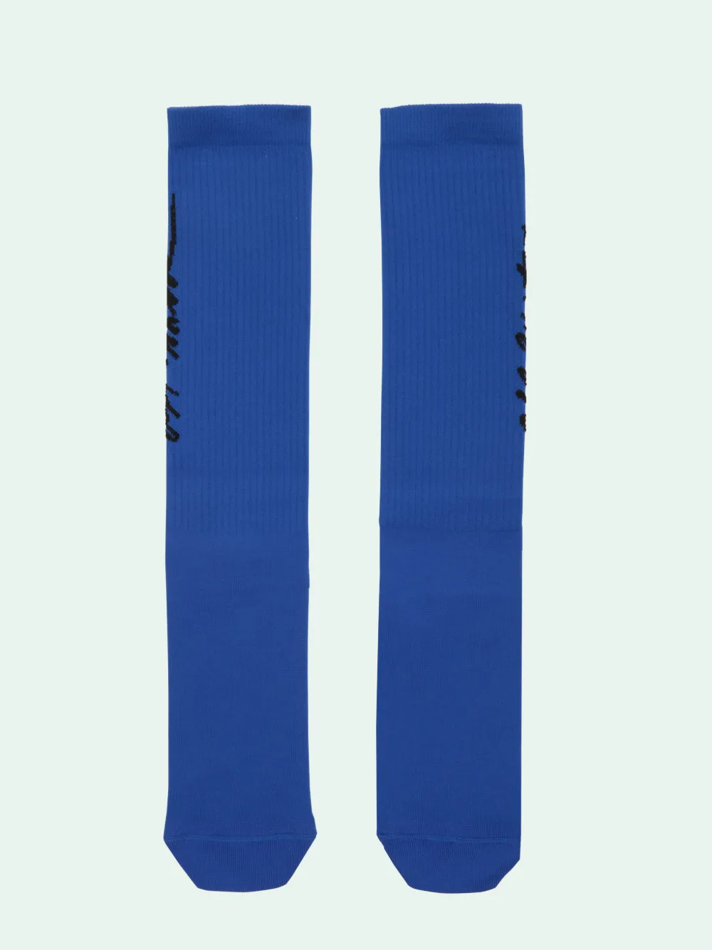 Blue off white outlet socks