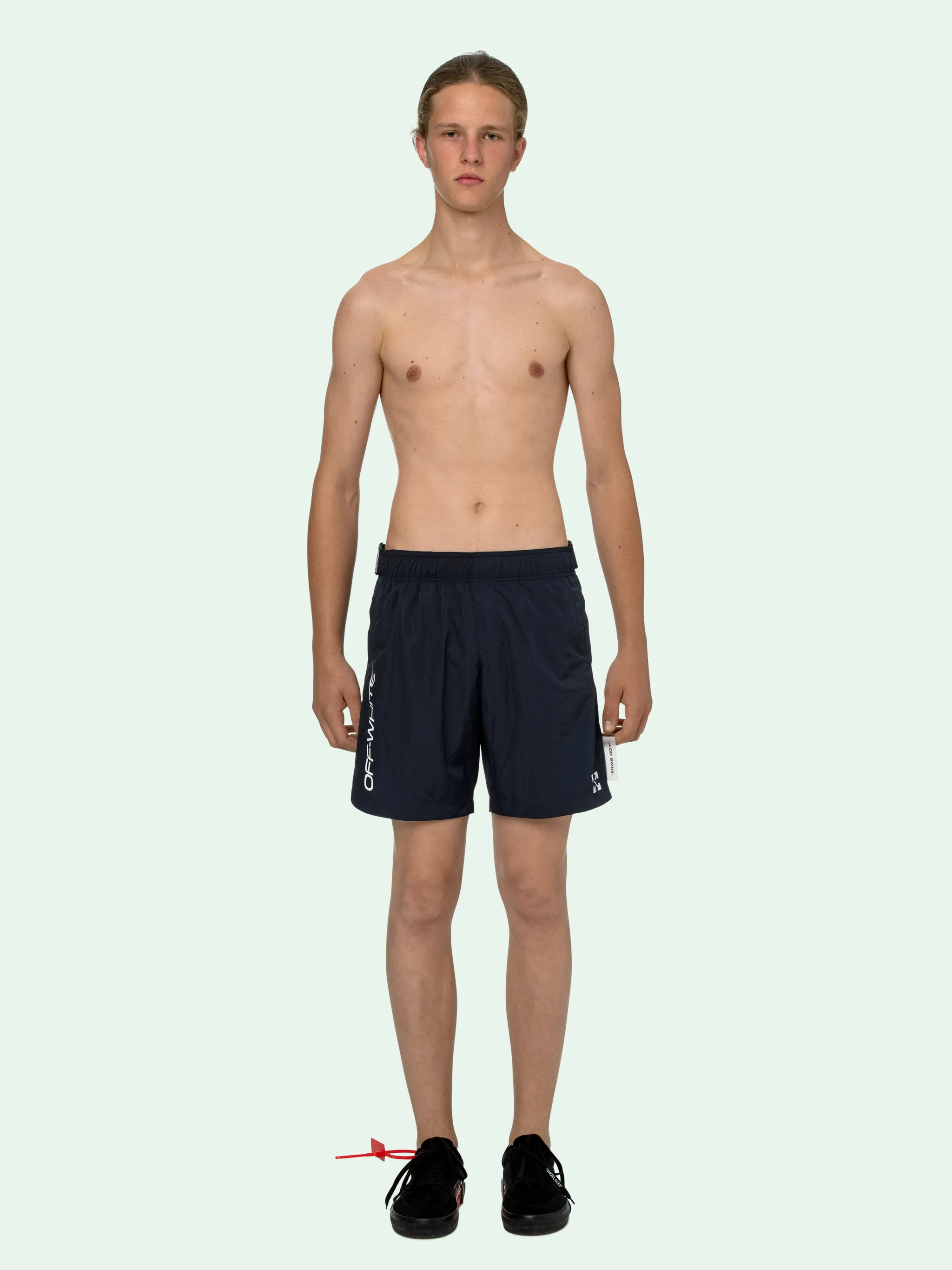 off white bathing suit mens