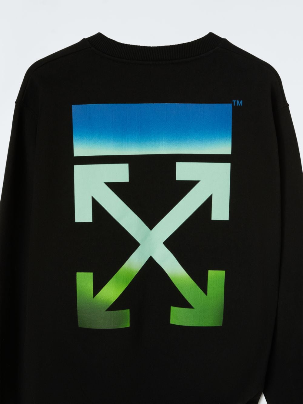 BLURRED ARROW REG CREWNECK