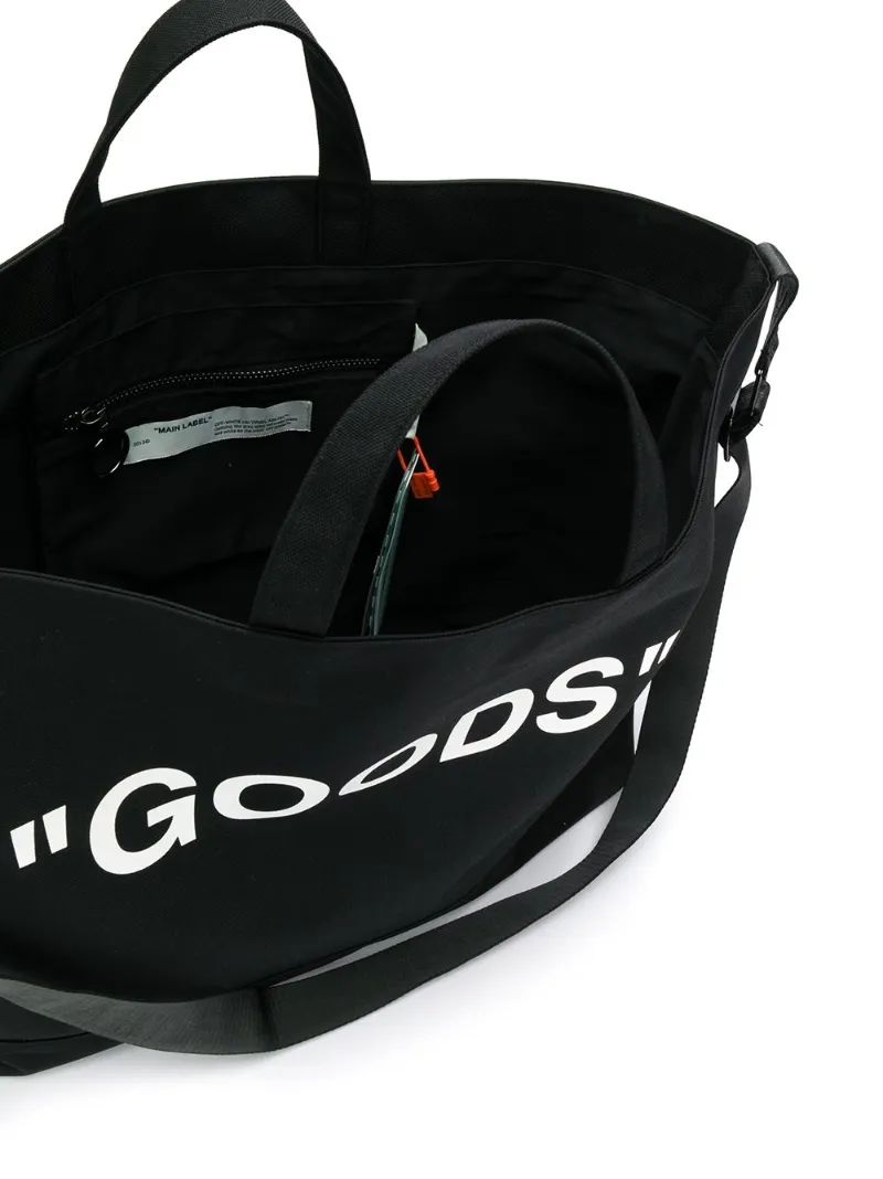 off white goods tote