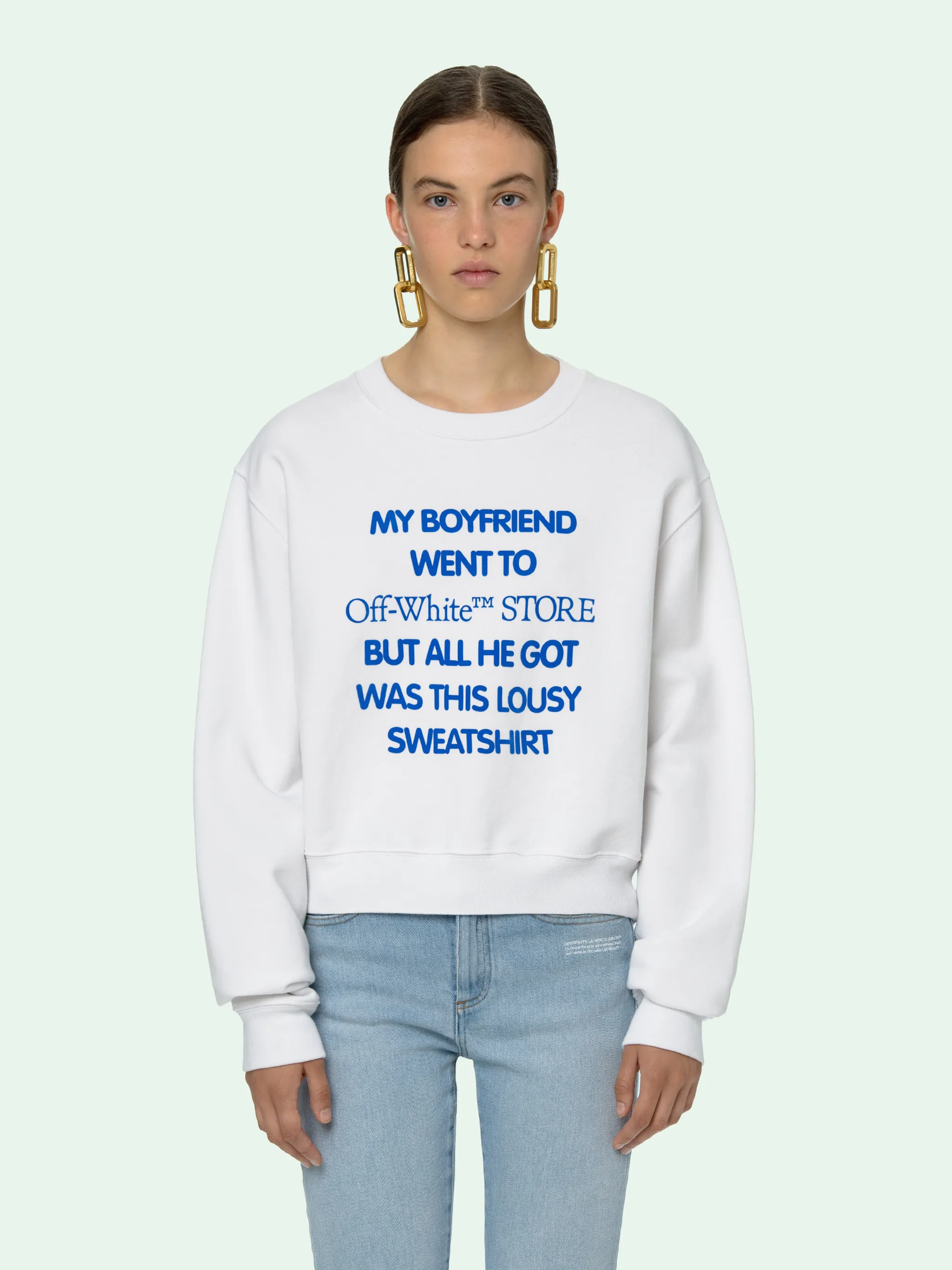 BOYFRIEND SWEATSHIRT - Off-White 