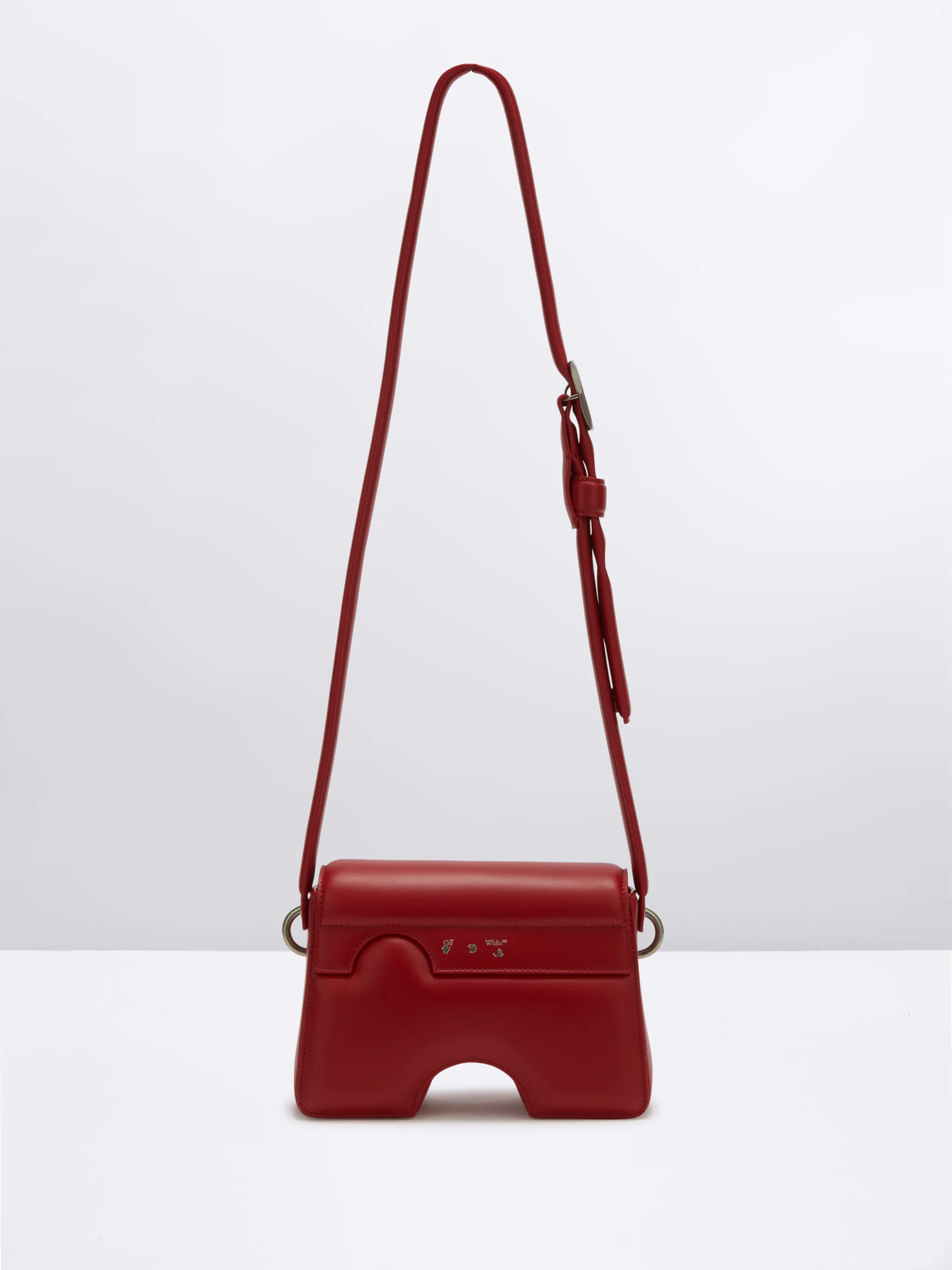 red off white bag