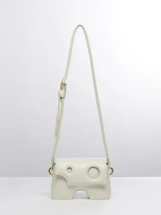 Off-White Burrow 22 Leather Shoulder Bag