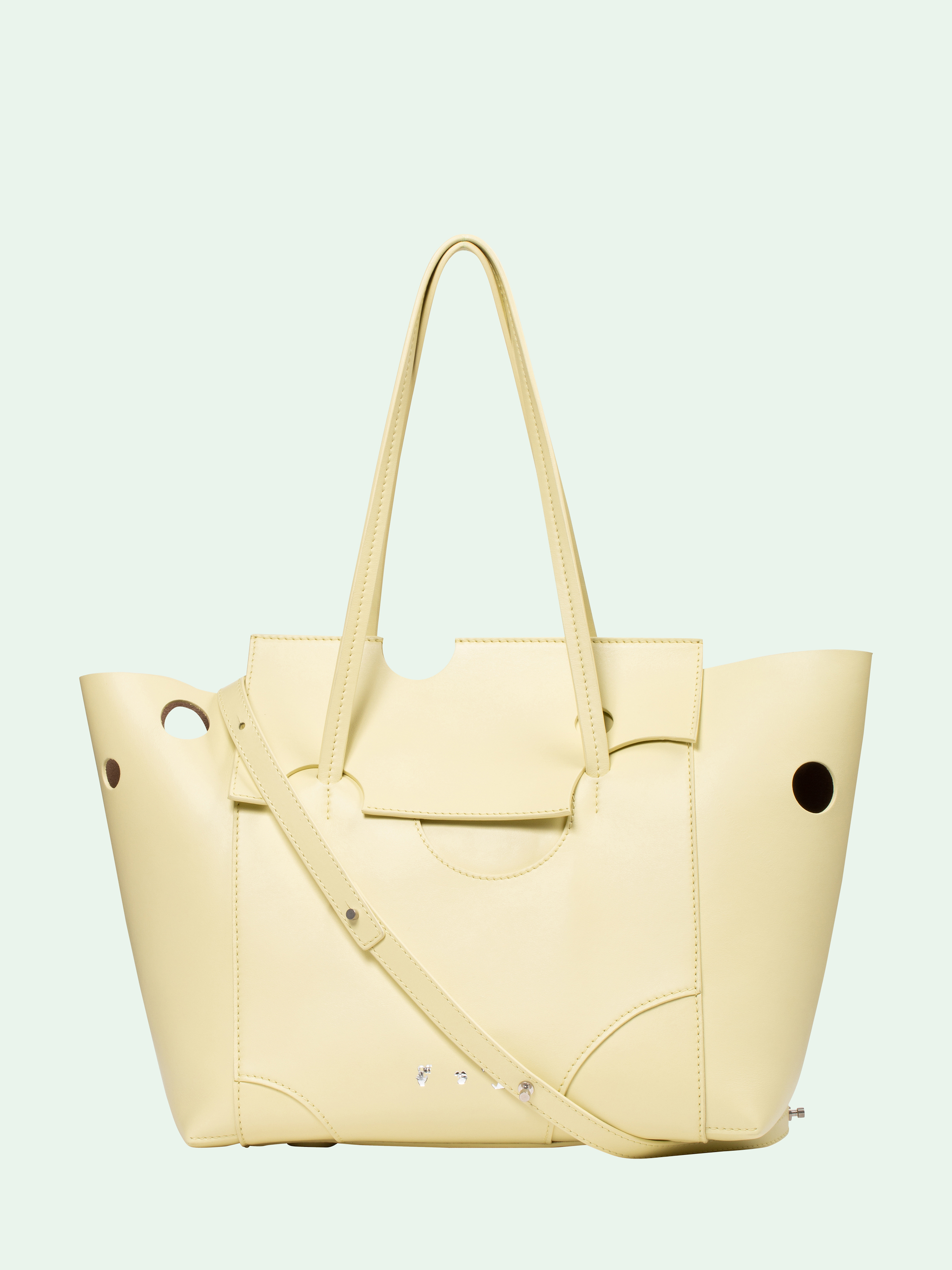 women off white tote