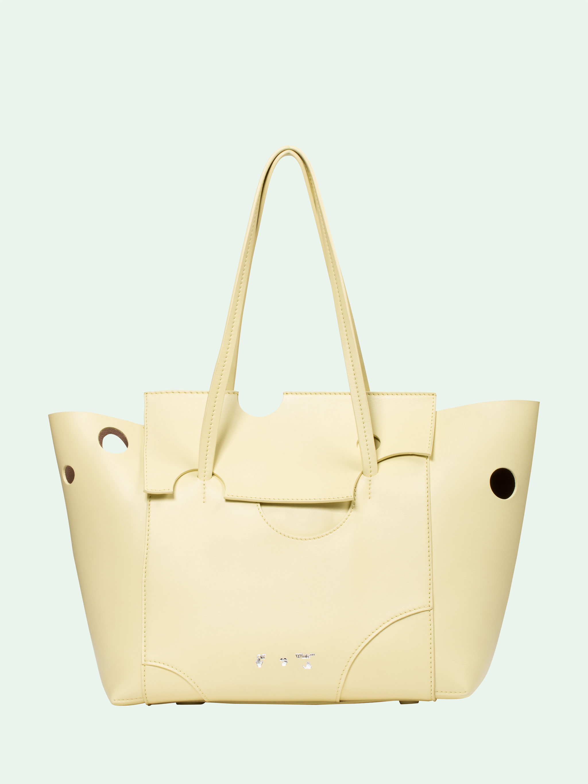 women off white tote