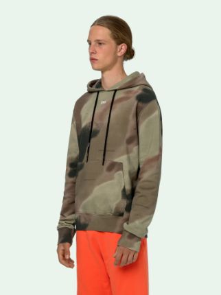 Off white reconstructed camouflage on sale sweatshirt