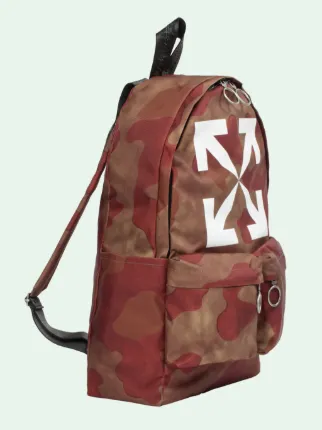 off white camo backpack