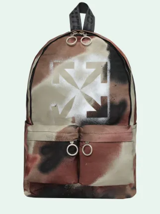 off white camo backpack