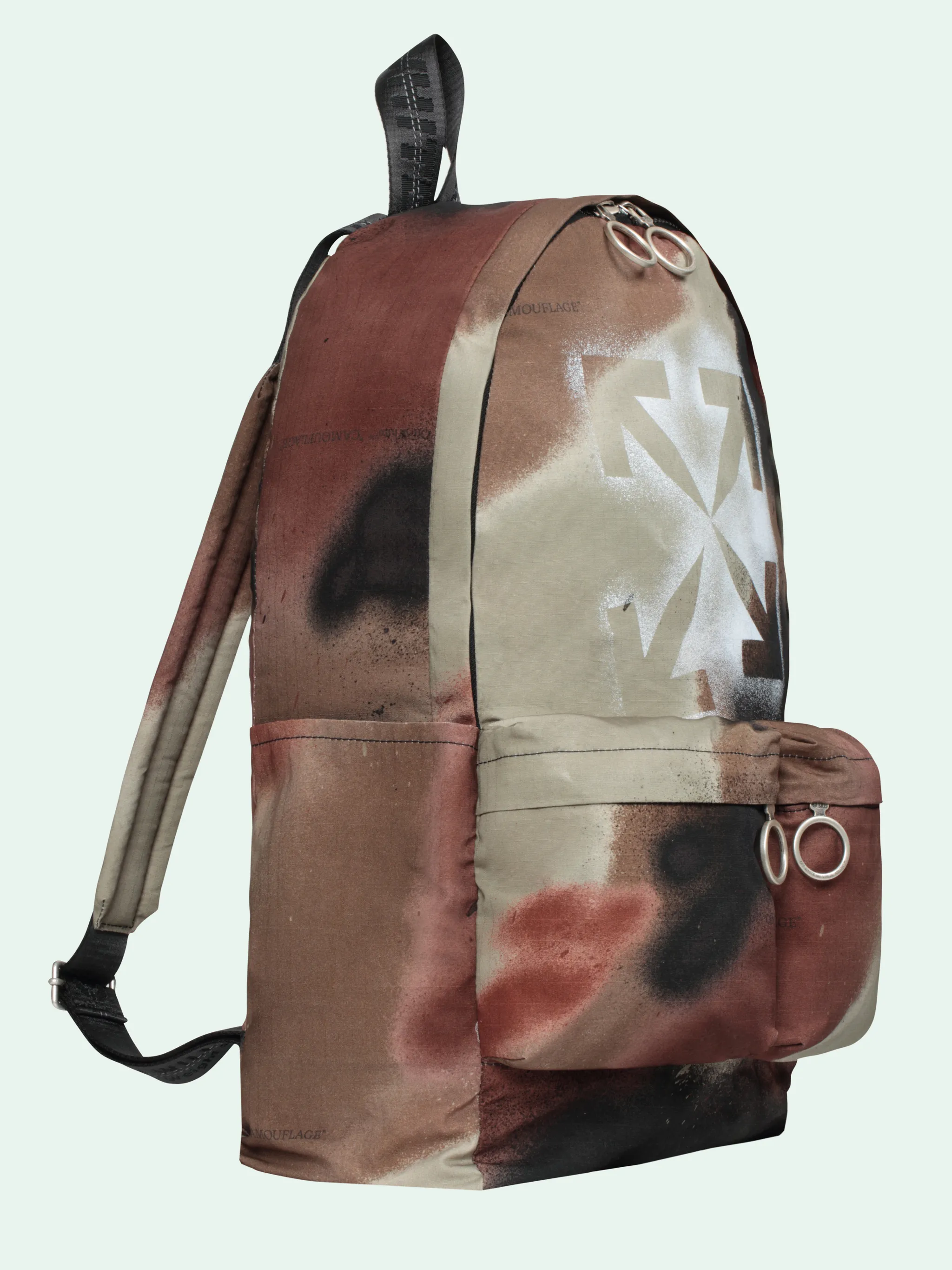 camo off white backpack