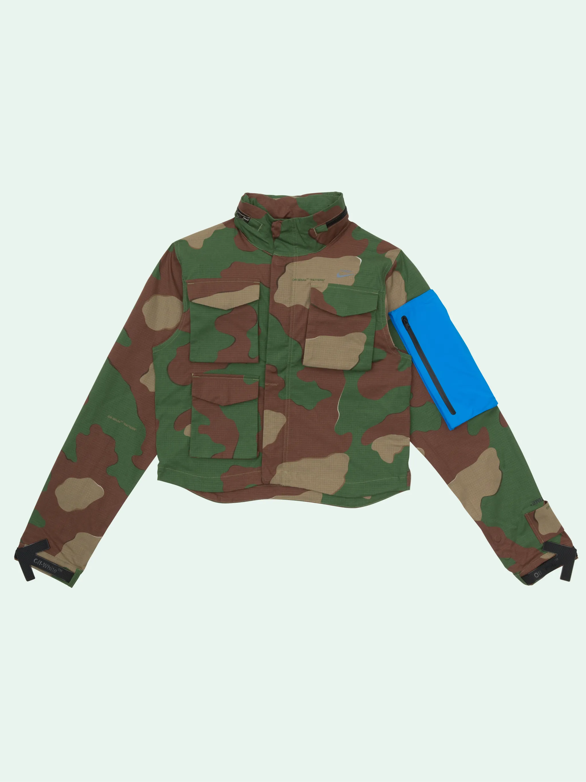 nike camo jacket