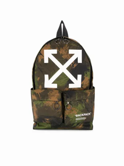 Off-White camouflage print backpack | Eraldo.com US