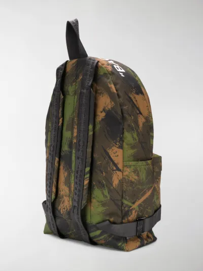 off white camo backpack