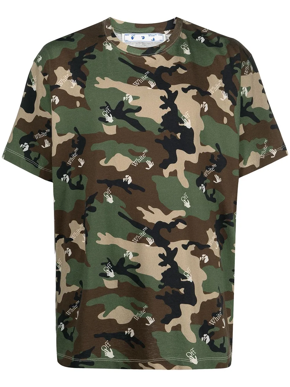 Off white camo clearance crewneck