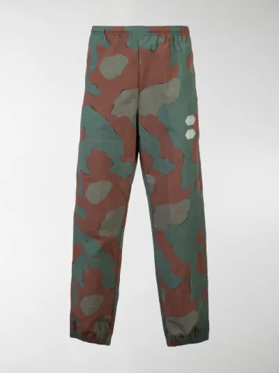 Off-White camouflage print track pants 