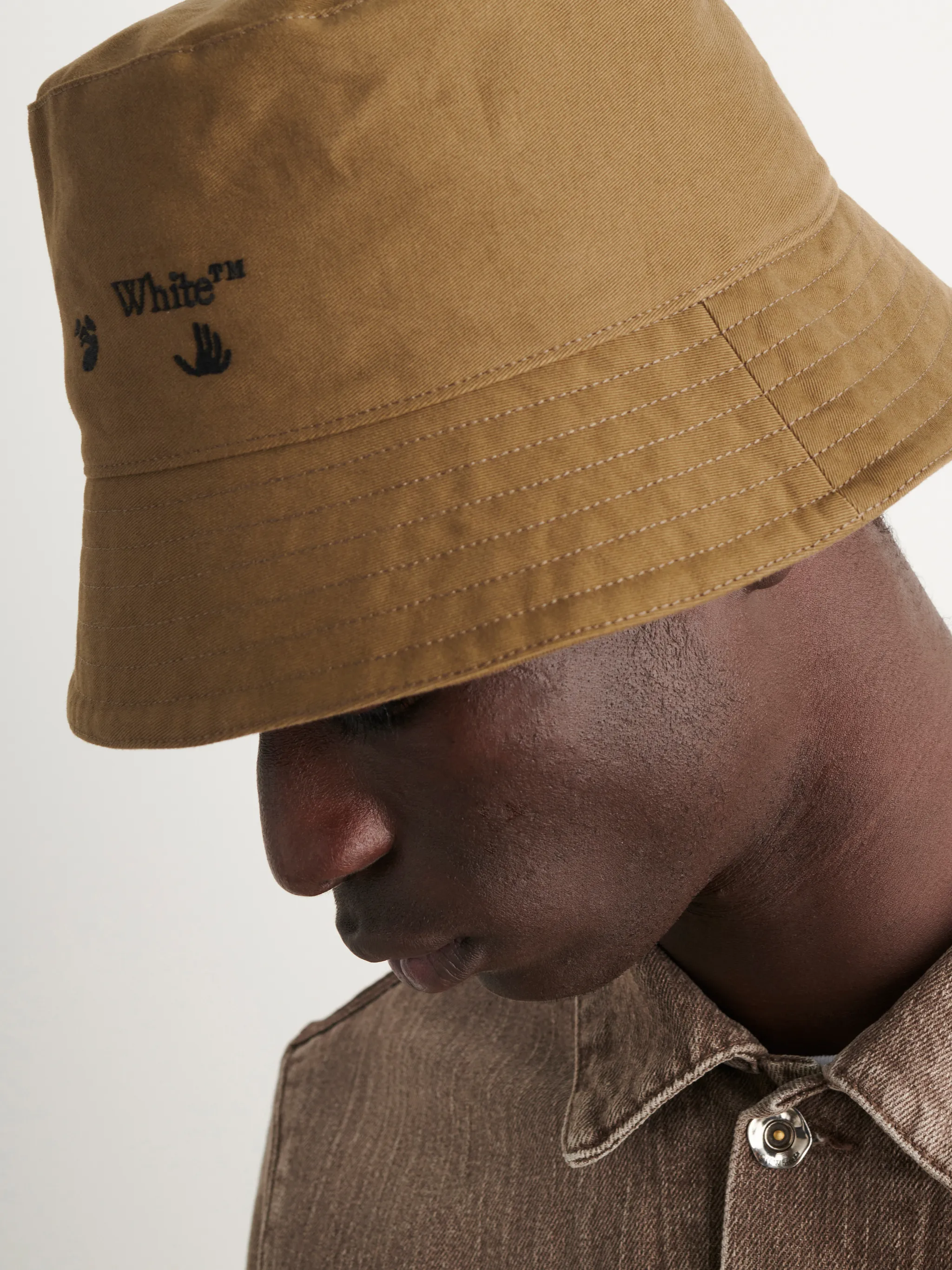 CAPPELLO DA PESCATORE CON LOGO OW