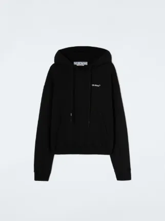 送料無料 百貨店 black in HOODIE OVER ARROW CARAVAGGIO | US Official Off-White™ トップス