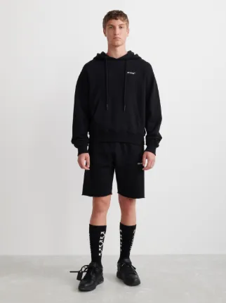 CARAVAGGIO ARROW OVER HOODIE in black | Off-White™ Official US
