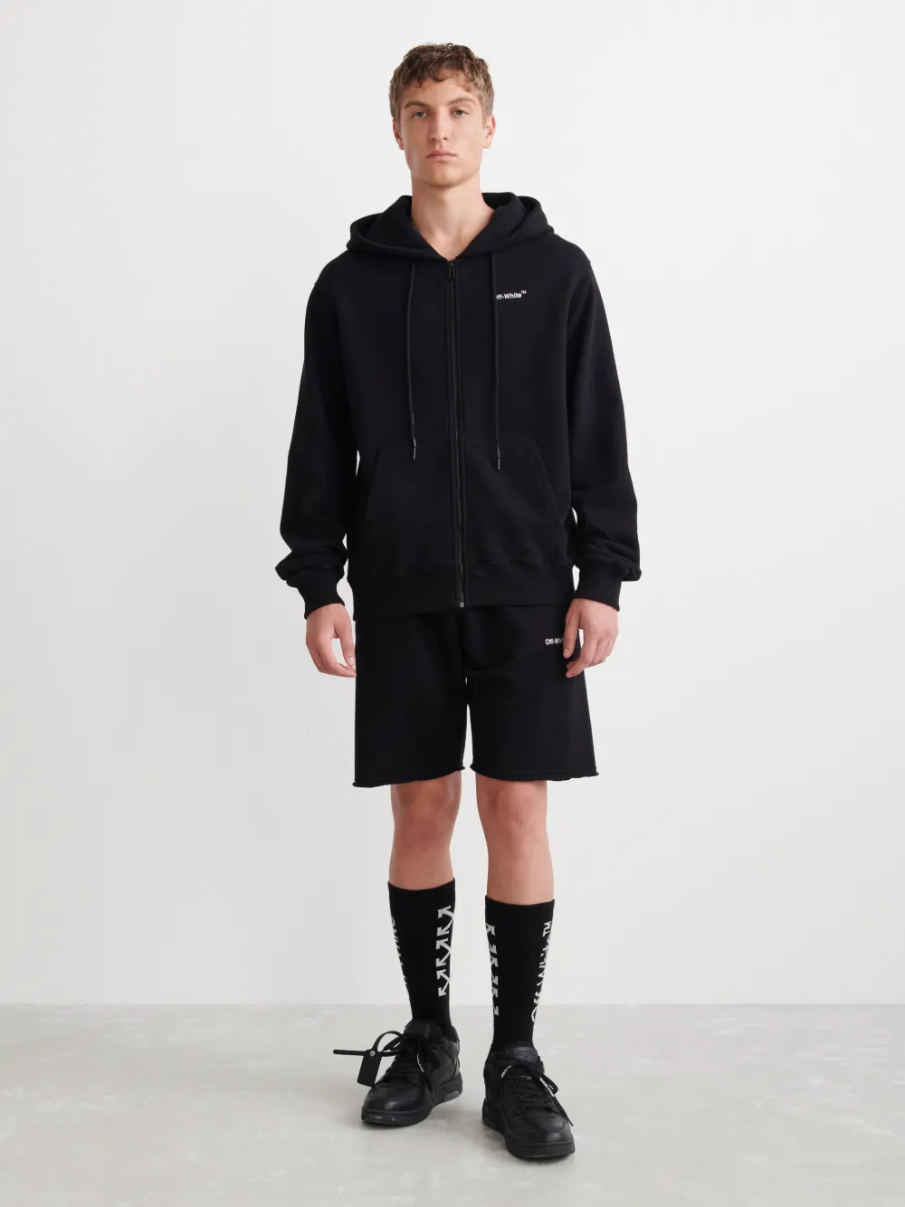 Off-White Men's Caravaggio Arrows Printed Hoodie