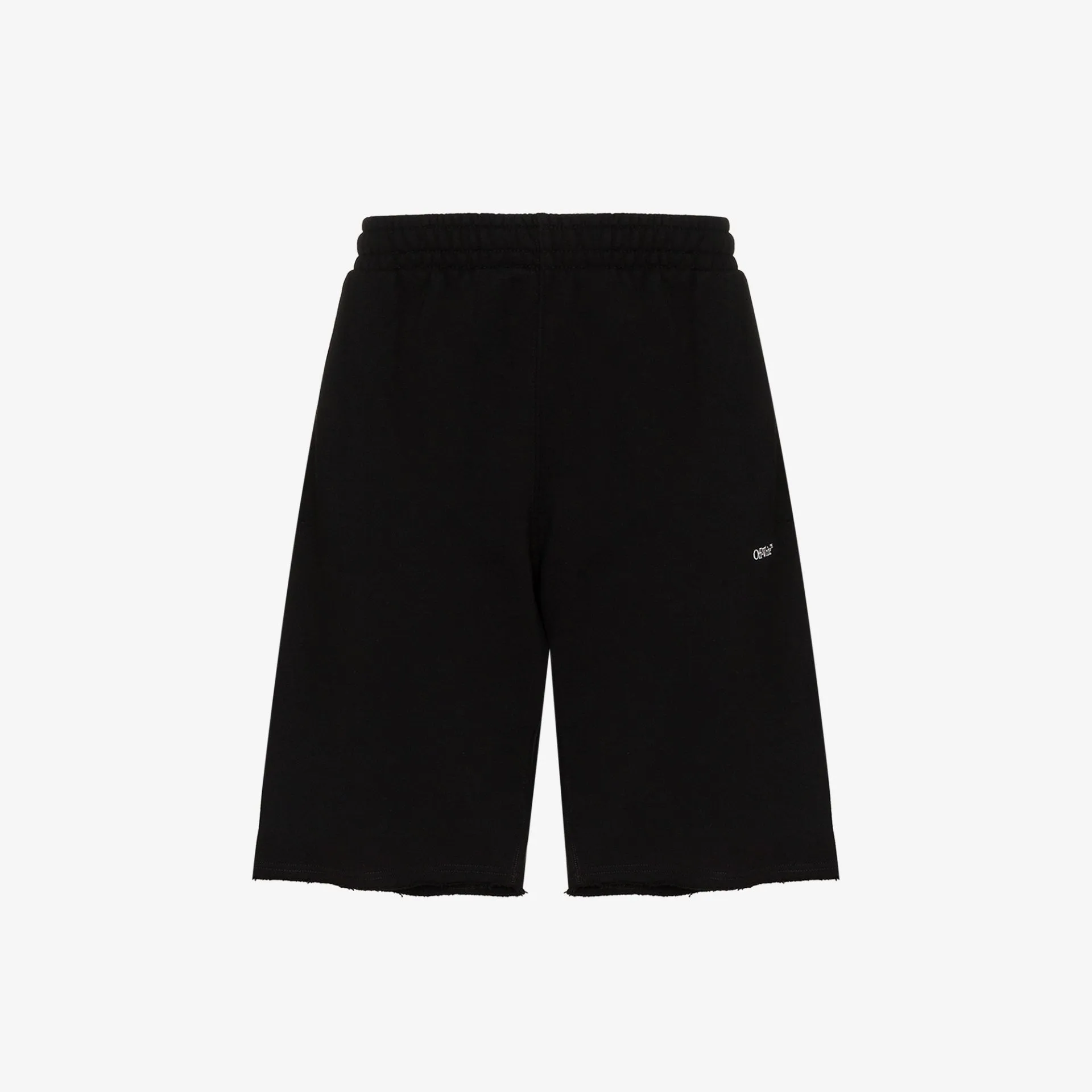 off white track shorts