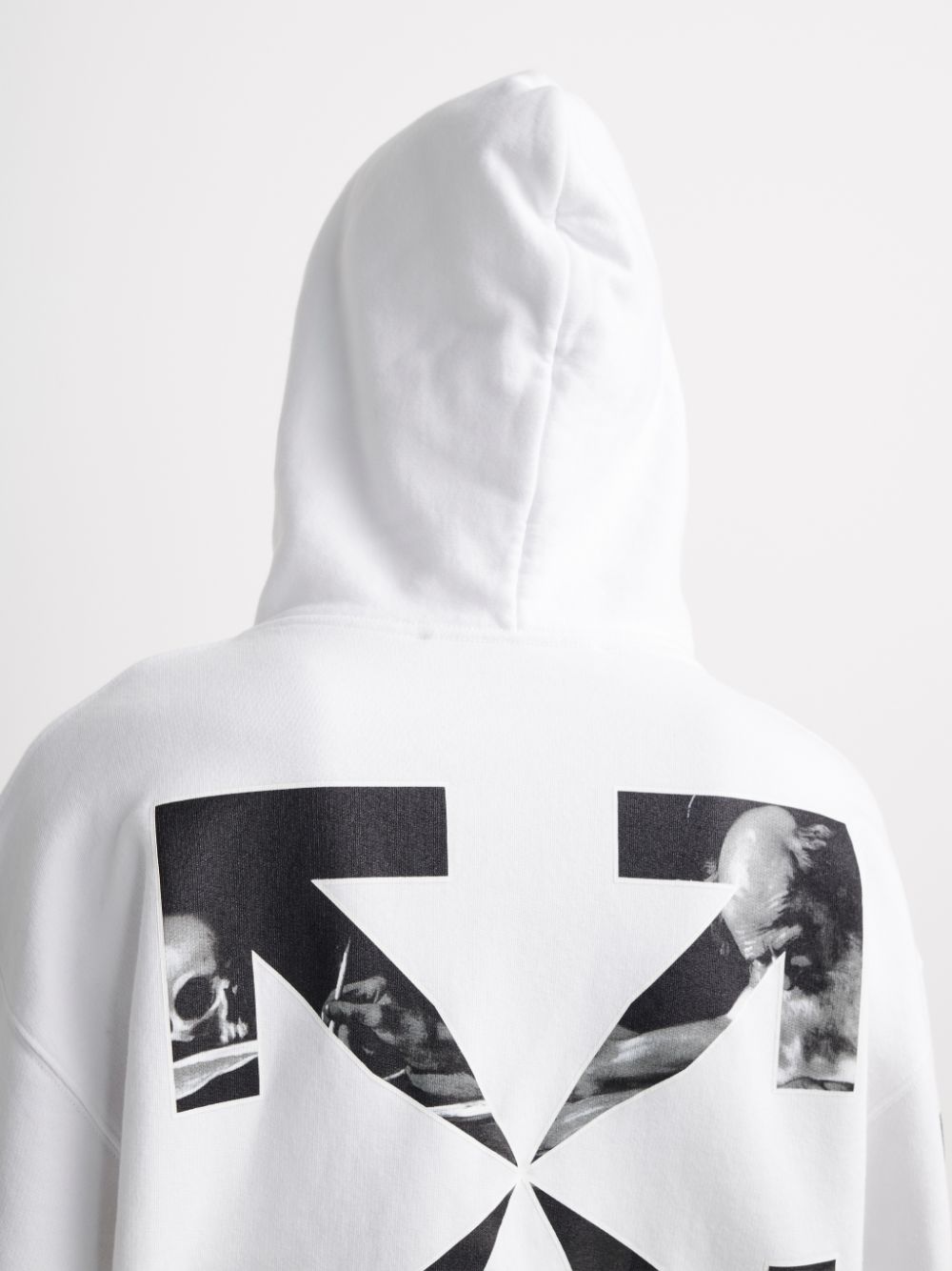 Caravaggio Arrows Hoodie in white | Off-White™ Official CA