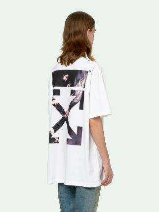 CARAVAGGIO ARROWS S/S OVER T-SHIRT in white | Off-White 