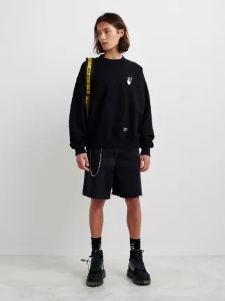 Caravaggio Arrows Sweatshirt in black | Off-White™ Official TN