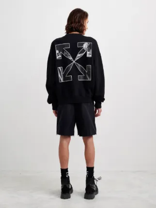 Caravaggio Arrows Sweatshirt in black | Off-White™ Official TN