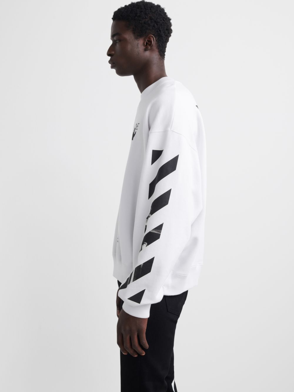 Caravaggio Arrows Sweatshirt in white | Off-White™ Official LU