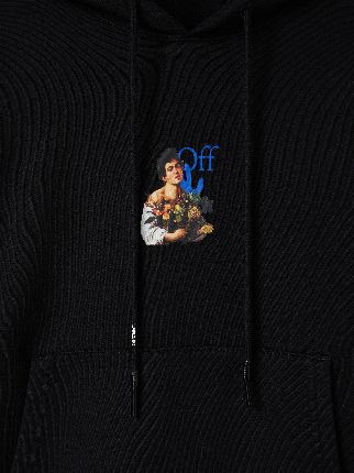 CARAVAGGIO BOY HOODIE in black | Off-White™ Official US